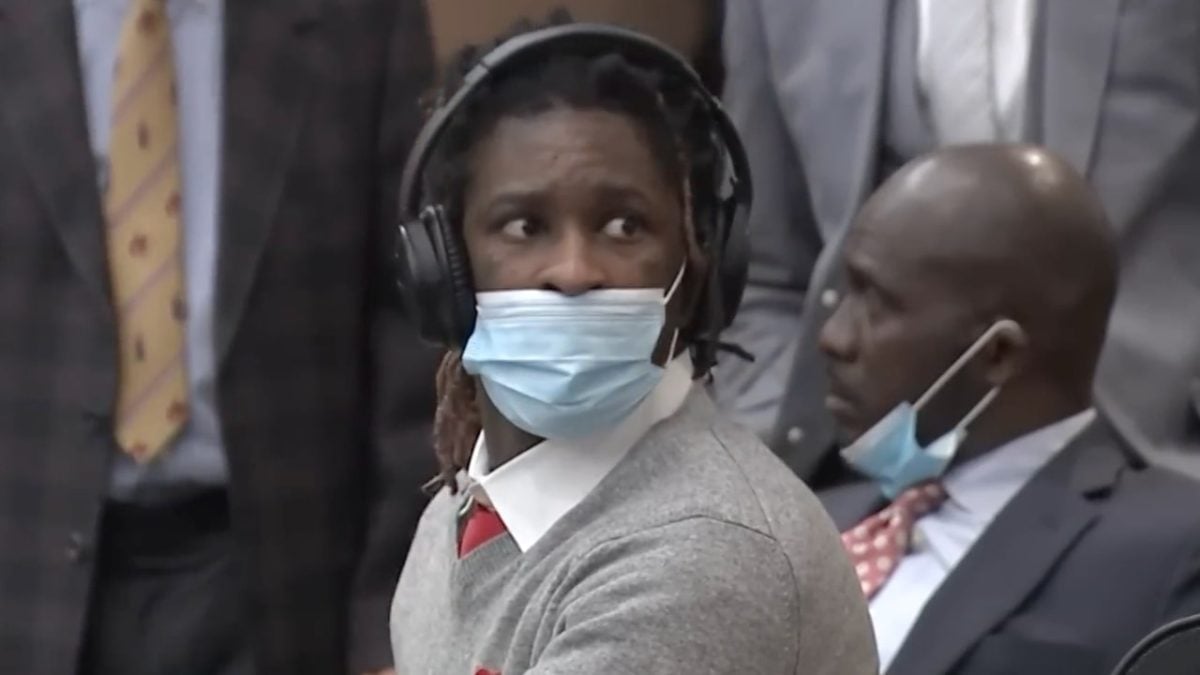YOUNG THUG COURT HEARING ERUPTS IN CHAOS AFTER YSL MEMBER STARTS